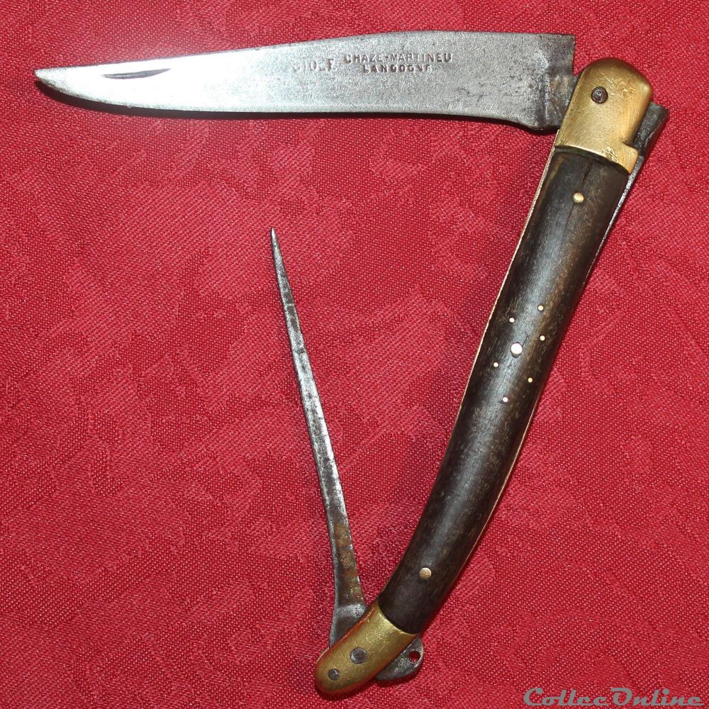 Laguiole, Chaze-Martinen à Langogne couteaux laguiole chaze martinen a langogne