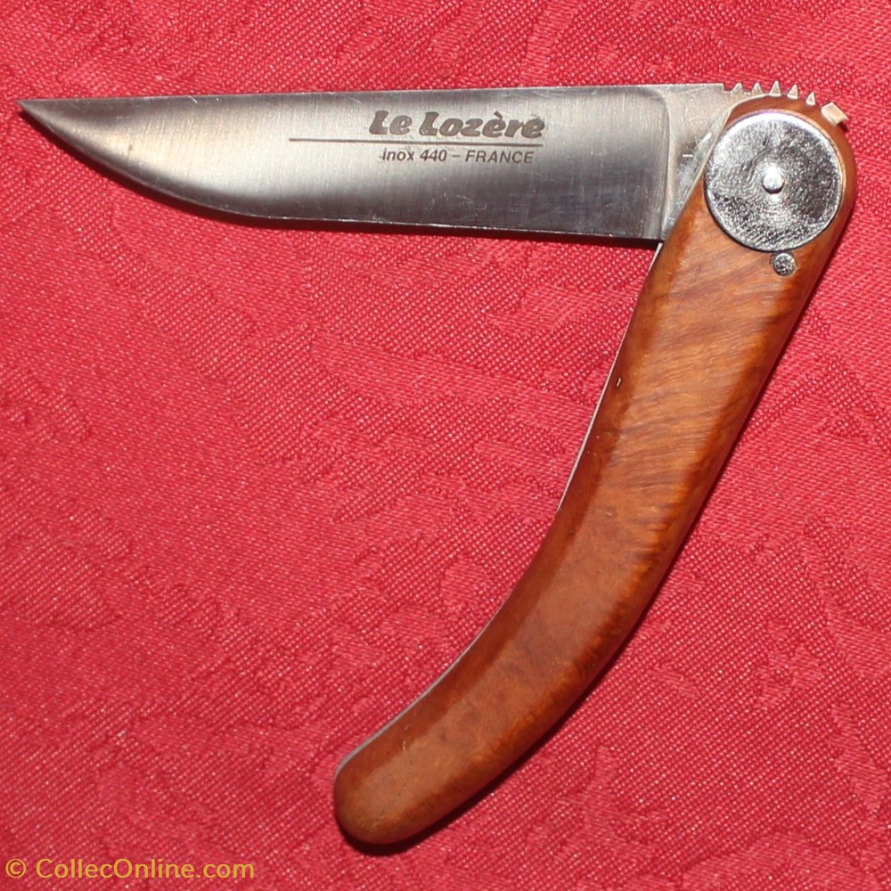 Couteau le Lozère, Bastide S.A.R.L. - 1994 couteaux regionaux couteau le lozere bastide s a r l 1994