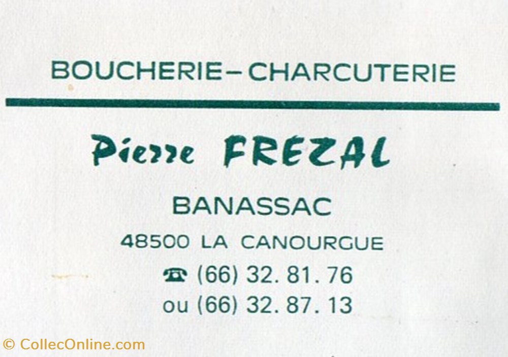 Frézal Pierre (vers 1970-80) documents anciens factures commerciaux frezal pierre vers 1970 80