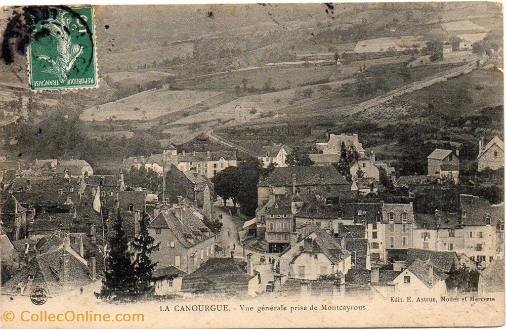 C04 - Vue générale prise de Montcayrous cartes postales europe france c04 vue generale prise de montcayrous