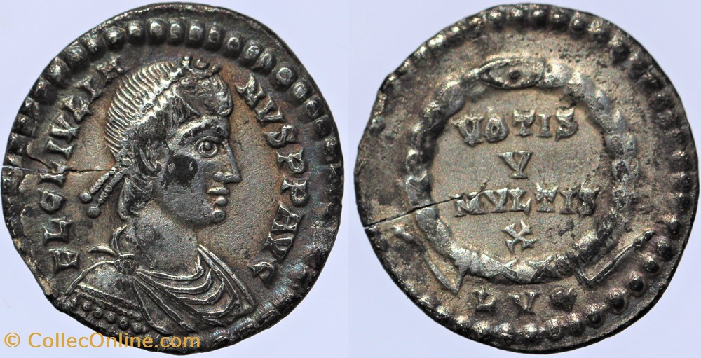 Julien II - Silique, Lyon (360 à 363) monnaies antiques romaines imperiales et republicaines julien ii silique lyon 360 a 363