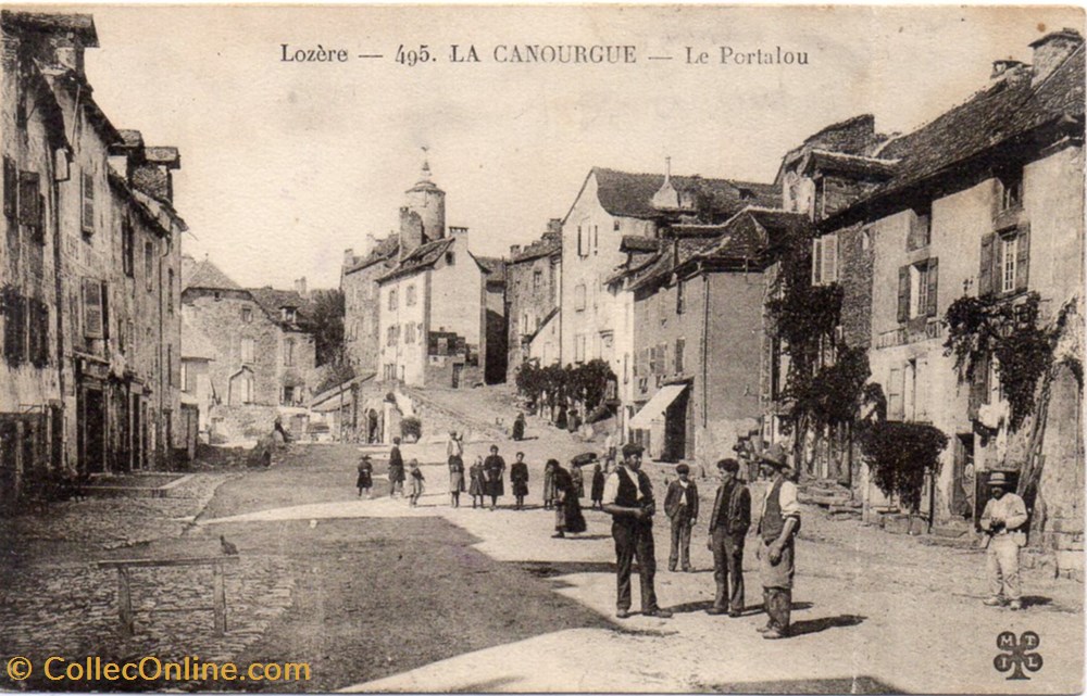 cartes postales europe france c27 495 le portalou