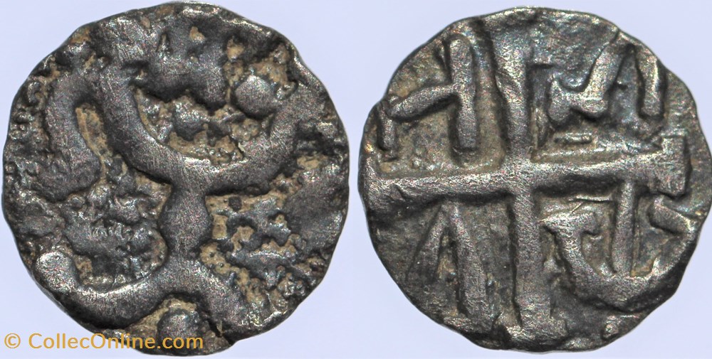 Banassac, denier monnaies europe medievale royaumes francs banassac denier