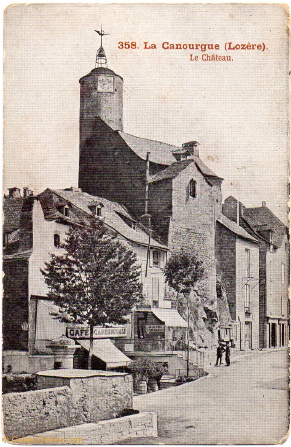 cartes postales europe france c14 358 le chateau