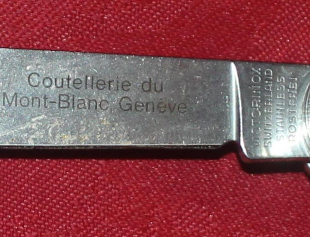 Couteau Suisse - Victorinox 5 couteaux regionaux couteau suisse victorinox