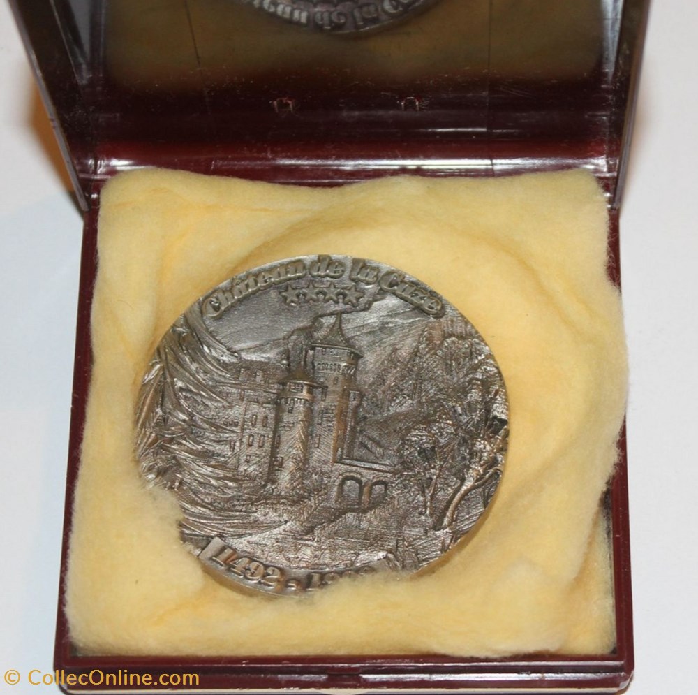 medailles france touristiques medaille lozere 1992