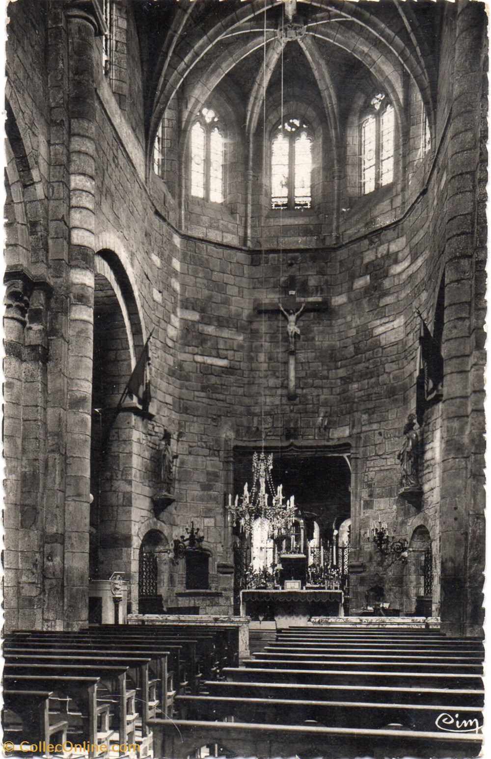 cartes postales europe france c36 interieur de eglise