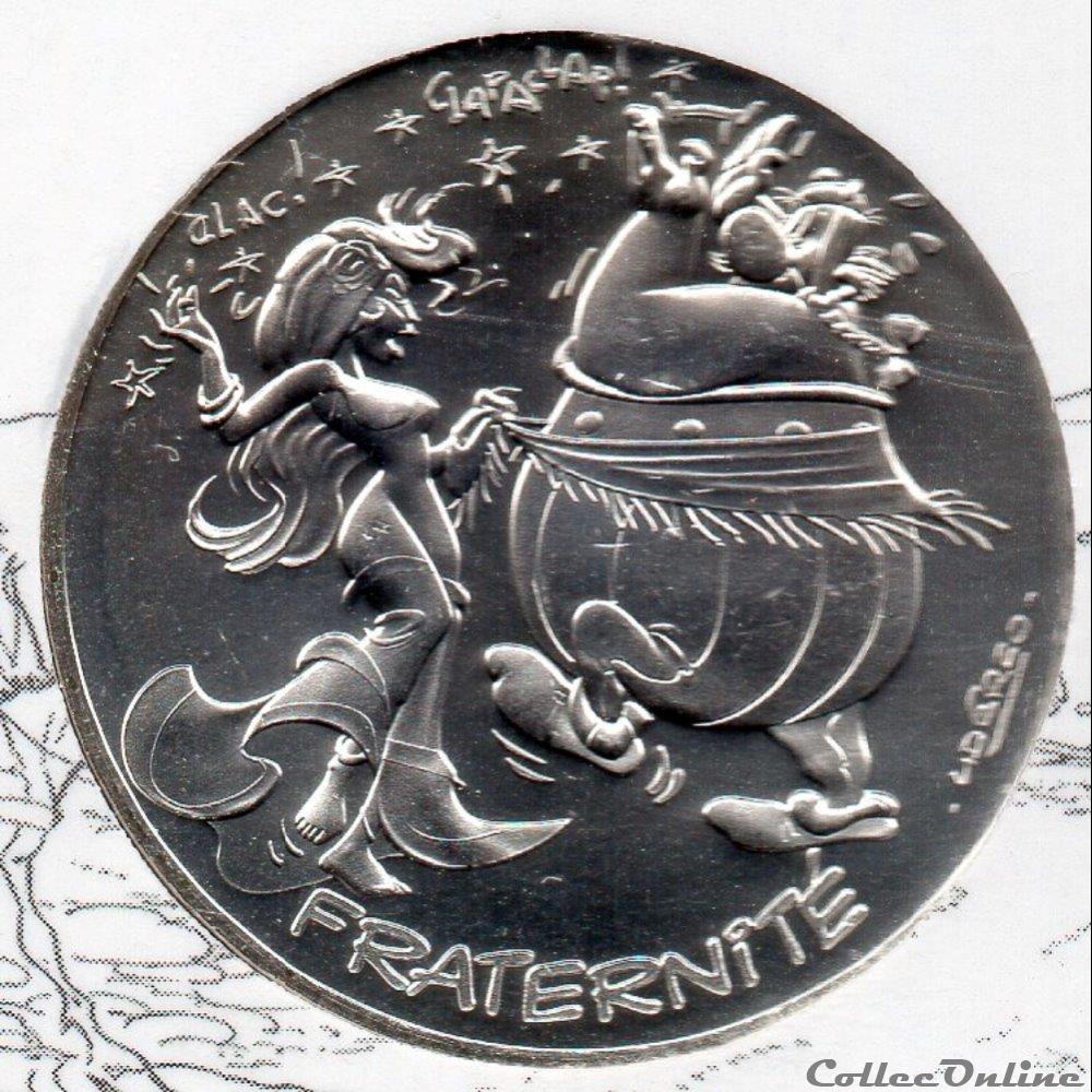 2015 - 10 euro Astérix - Fraternité monnaie france 2015 10 euro asterix fraternite