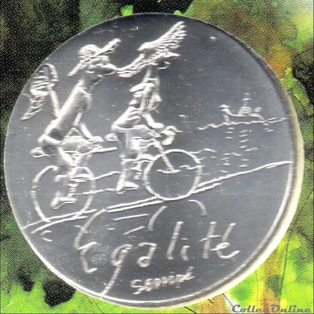 2014 - 10 euro Sempé - Egalité, printemps monnaies euros france 2014 10 euro sempe egalite printemps