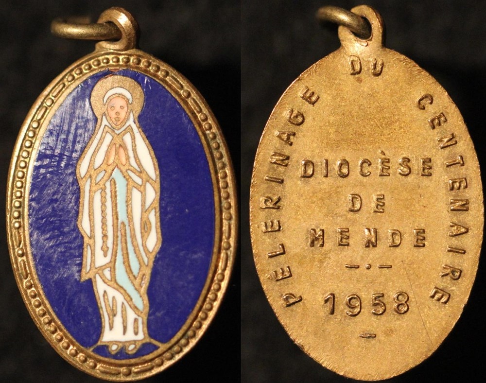 medailles religieuses mende 1958