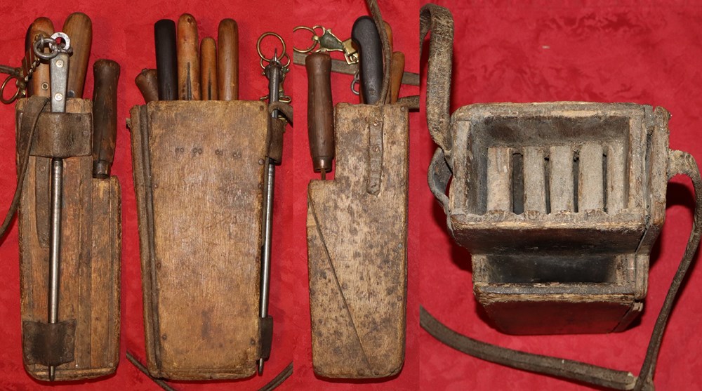 Etui ou gaine à couteaux divers outillages etui ou gaine a couteaux