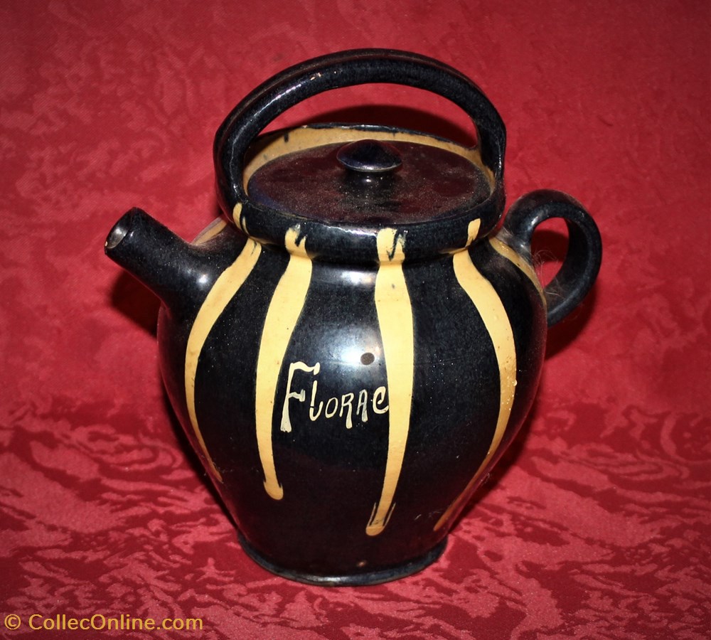 Cruche, Florac, Lozère, années 40-50 art de la table argenterie bistrot alimentation carafe cruche florac lozere annees 40 50