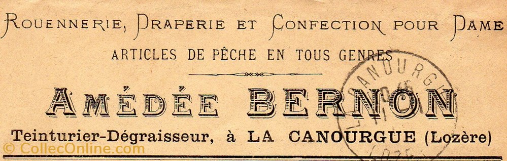 documents anciens factures commerciaux bernon amedee 1911