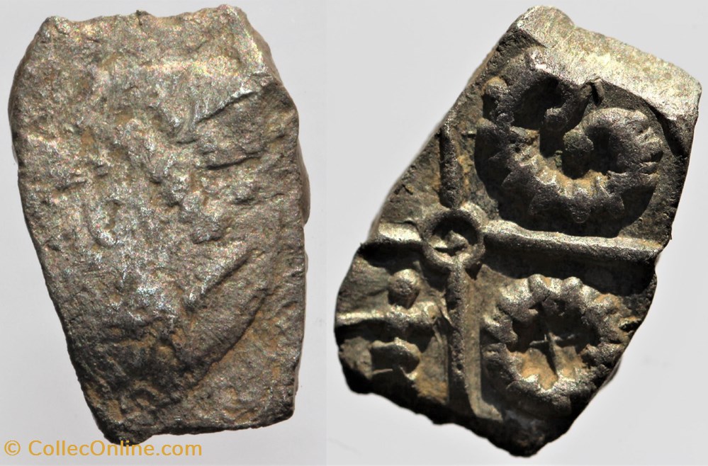 Rutènes - Drachme du type de Goutrens monnaies antiques av jc ap celtes rutenes drachme du type de goutrens