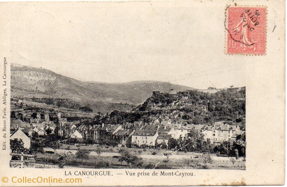 C03 - Vue prise de Mont-Cayrou cartes postales europe france c03 vue prise de mont cayrou