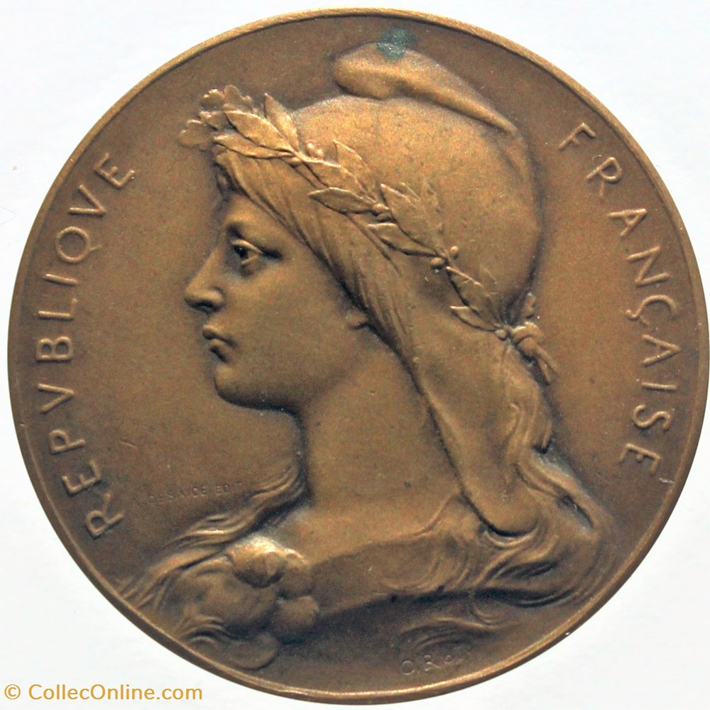 1914 - Récompense Dr. Barbot 3 medailles france 1914 recompense dr barbot