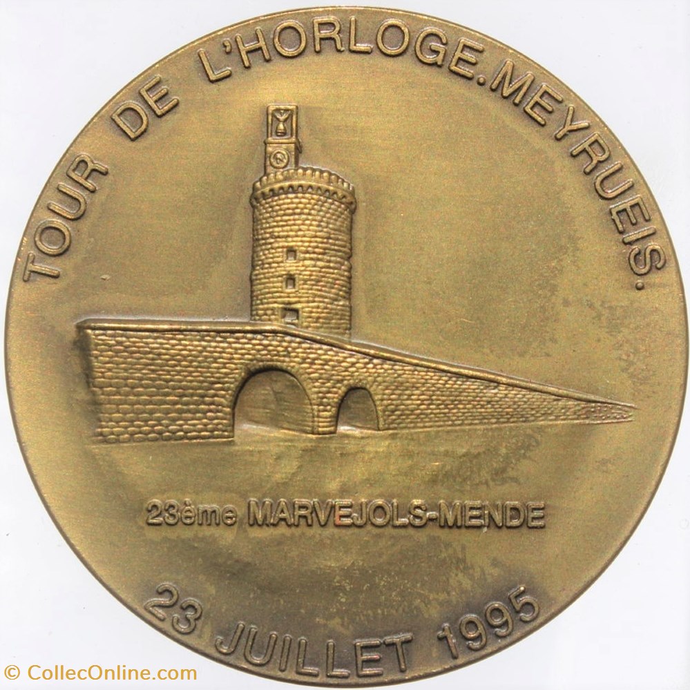 medailles france 1995 marvejols mende