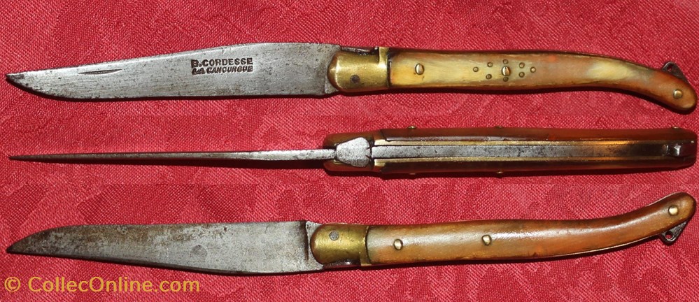 couteaux regionaux laguiole cordesse b a la canourgue