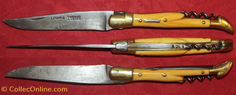 Thibaud à Mende, Laguiole. couteaux regionaux thibaud a mende laguiole