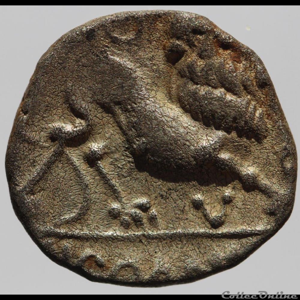 monnaie antique gauloise serie 1217 dt 3591 drachme epomedvos