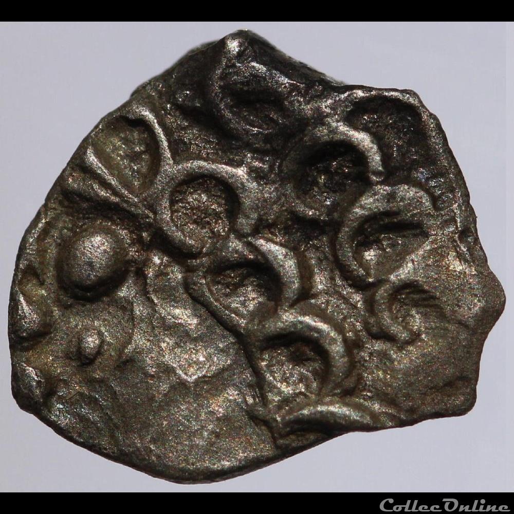 monnaie antique gauloise cl serie 9 5 obole aux lunules