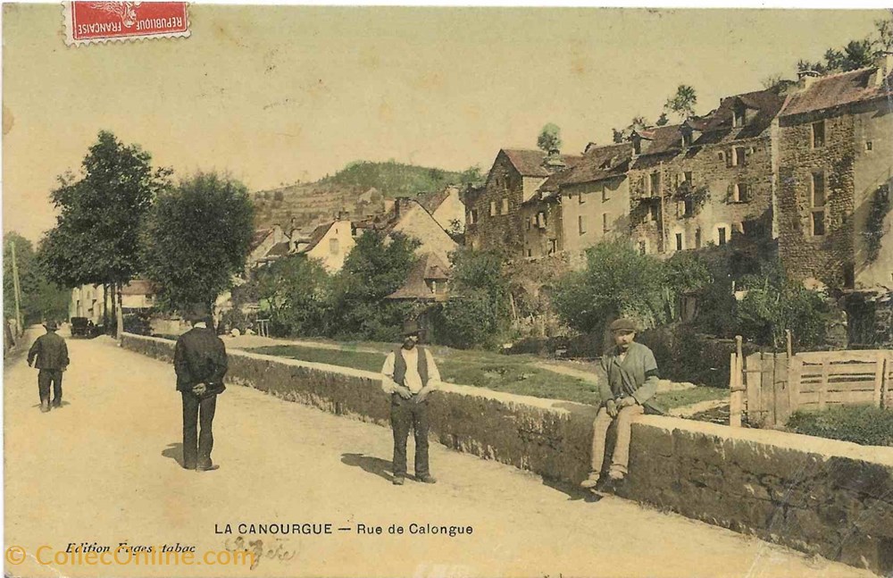 cartes postales europe france c08 rue de calongue