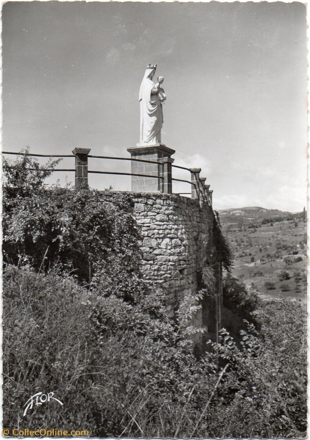 cartes postales europe france c09 9779 la vierge
