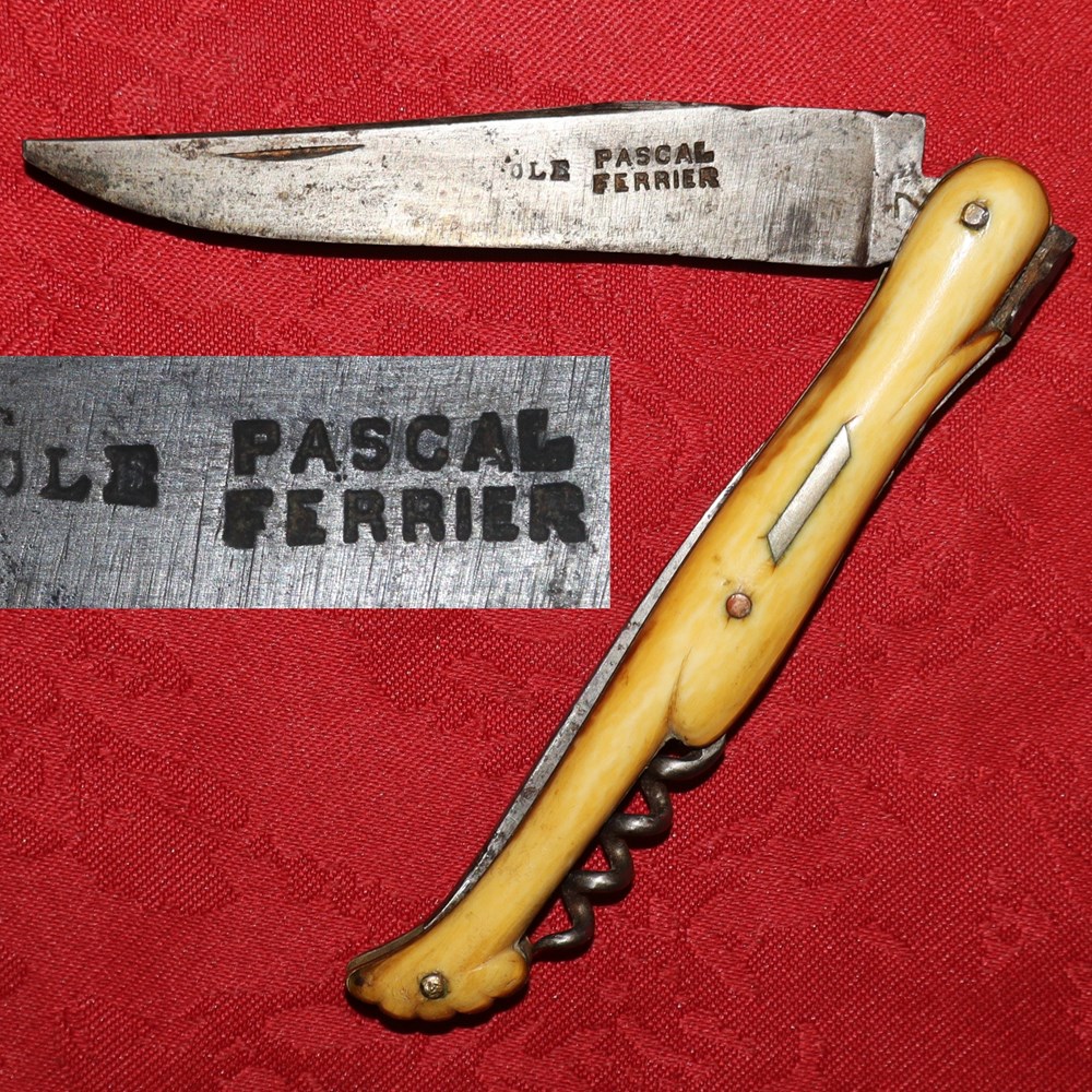 Laguiole Pascal Ferrier, Crocombette couteaux regionaux laguiole pascal ferrier crocombette