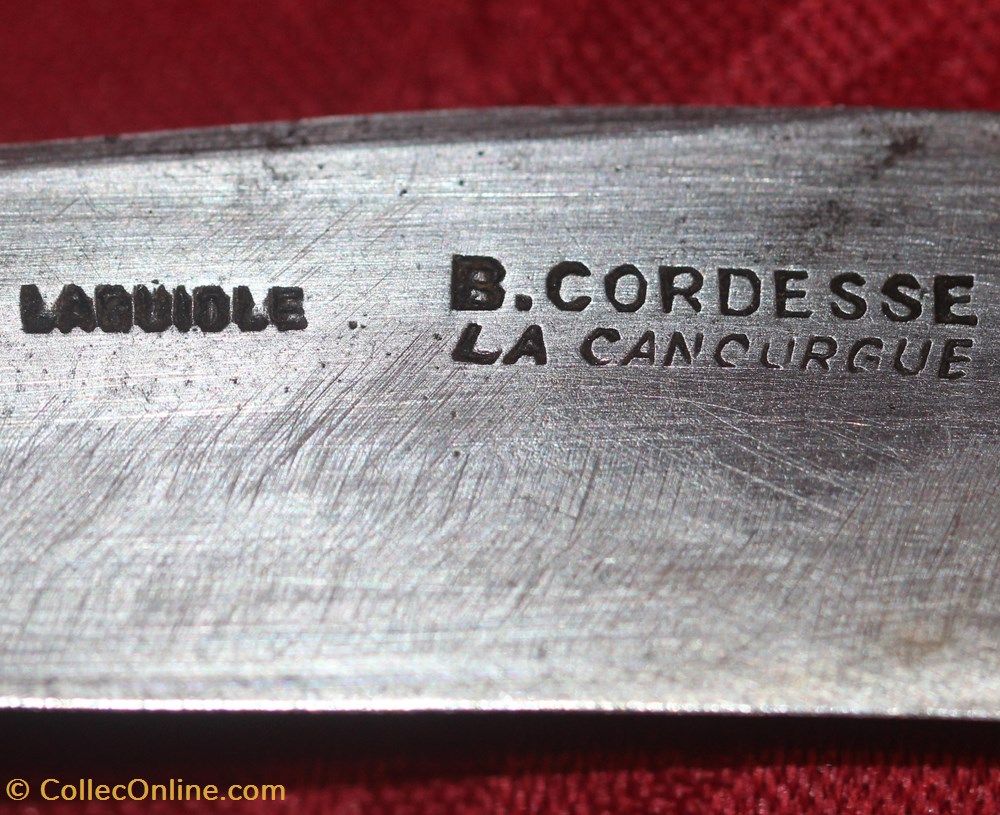 Laguiole, Cordesse B. à la Canourgue 4 couteaux regionaux laguiole cordesse b a la canourgue