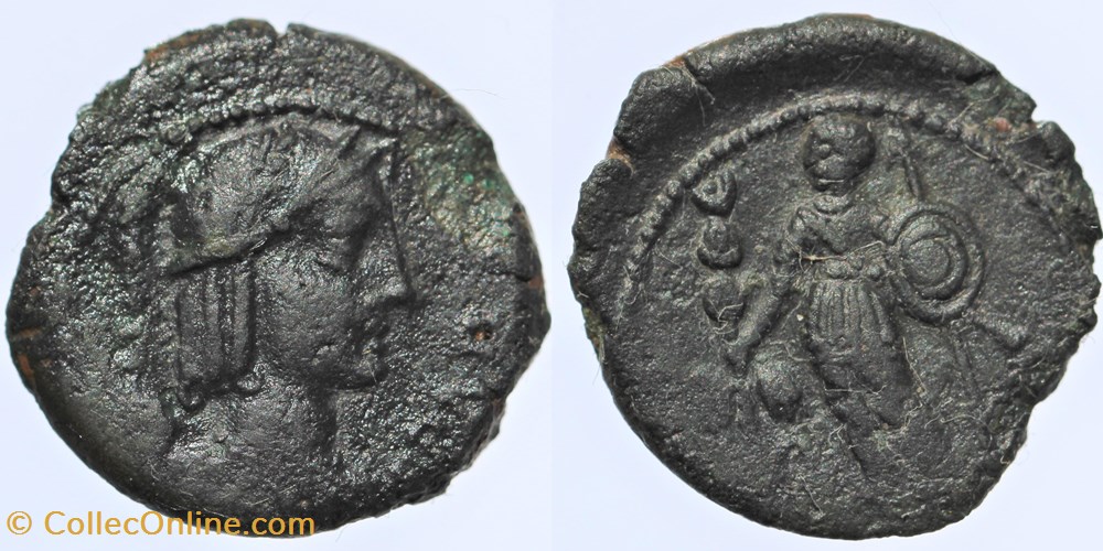 Arvernes - Bronze EPAD monnaies antiquite av jc ap celtes arvernes bronze epad