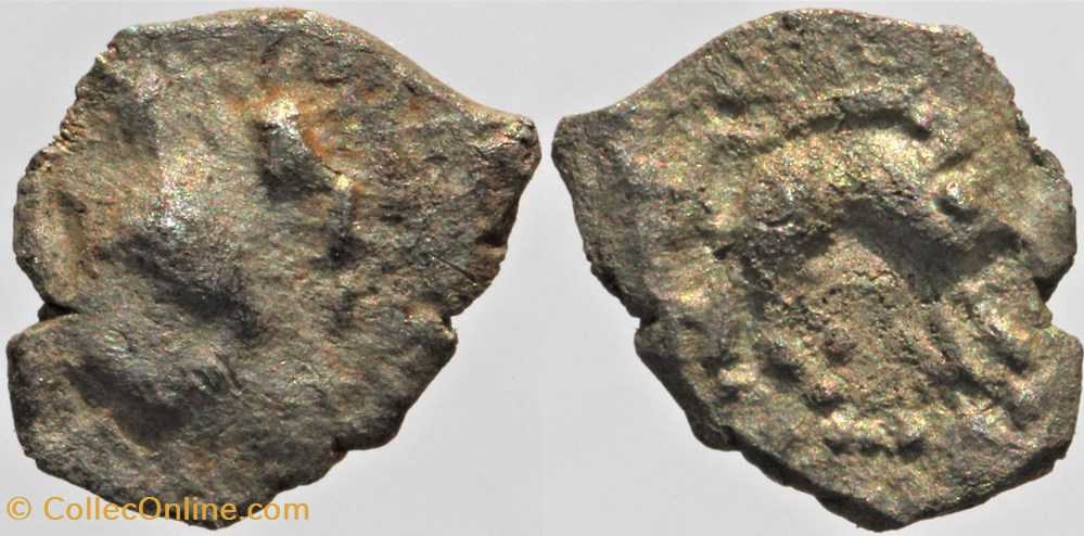 monnaies antiques celtes rutenes obole au sanglier