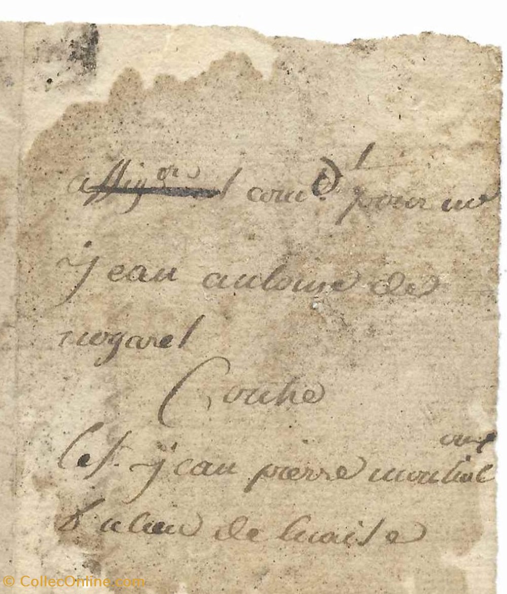 documents anciens autres 1790 assignation