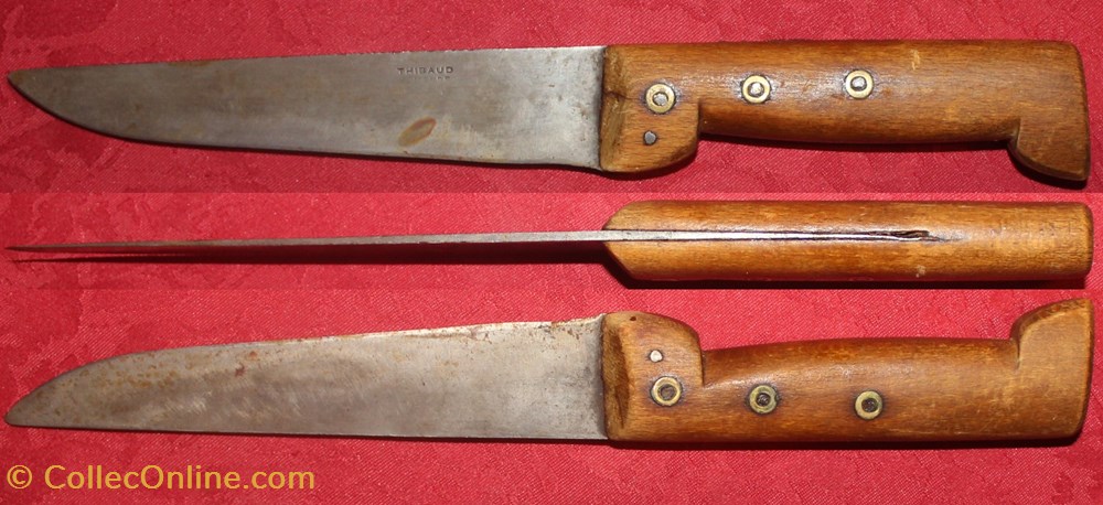 Couteau fixe, Thibaud à Mende couteaux metier couteau fixe thibaud a mende