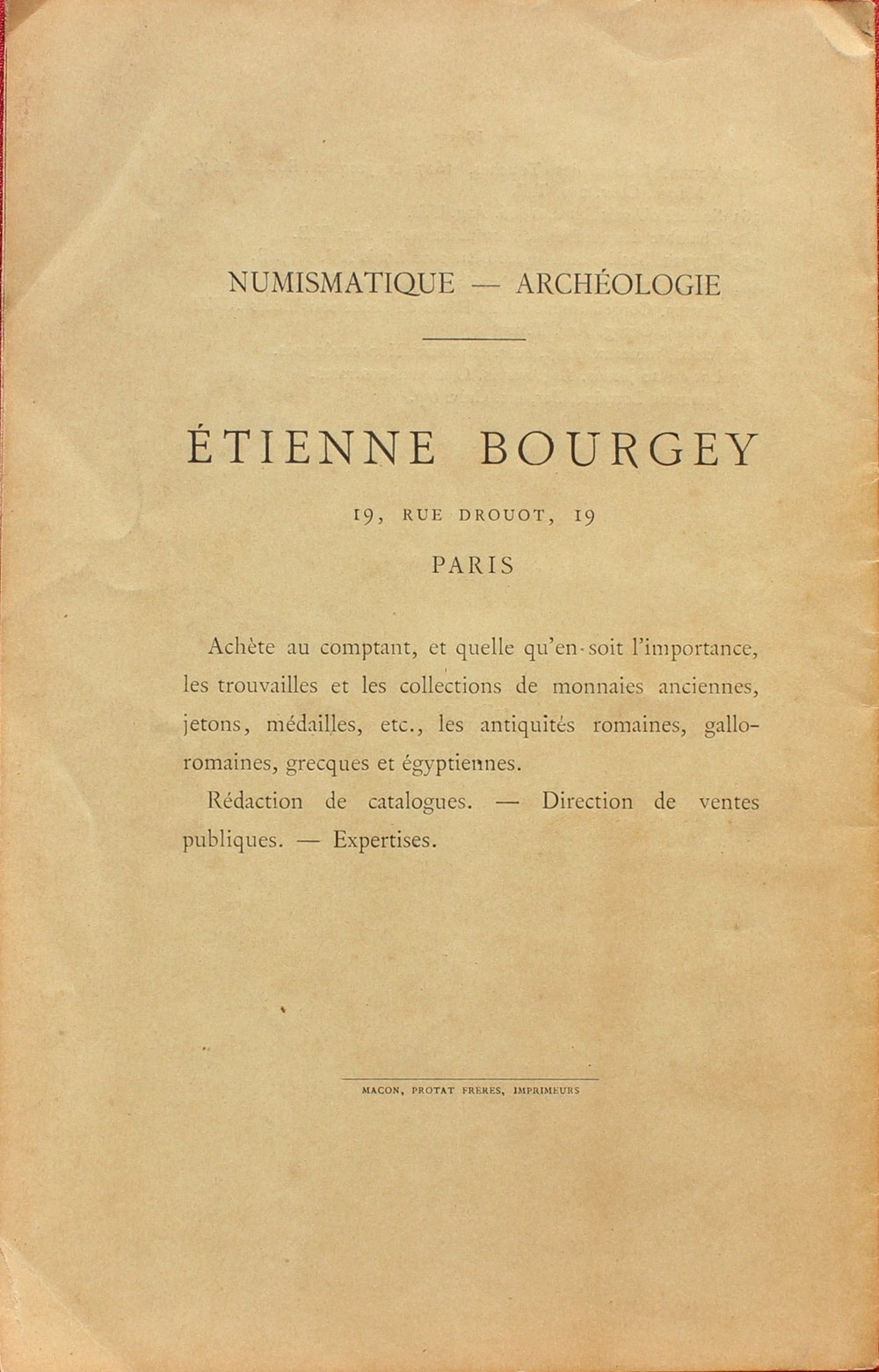 monnaies livres ouvrages 1897 vente medailles et jetons