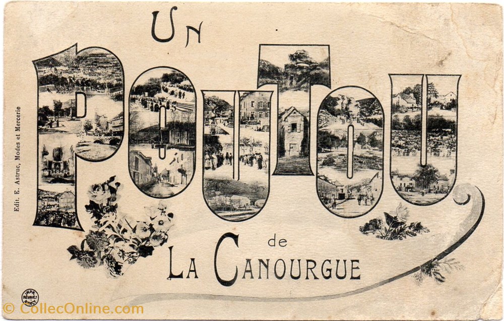 C04 - Un Poutou de la Canourgue cartes postales europe france c04 un poutou de la canourgue