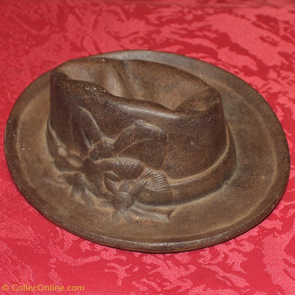 Chapeau, cendrier / vide-poche A. Roux Lyon art la table argenterie bistrot alimentation cendriers chapeau cendrier vide poche a roux lyon