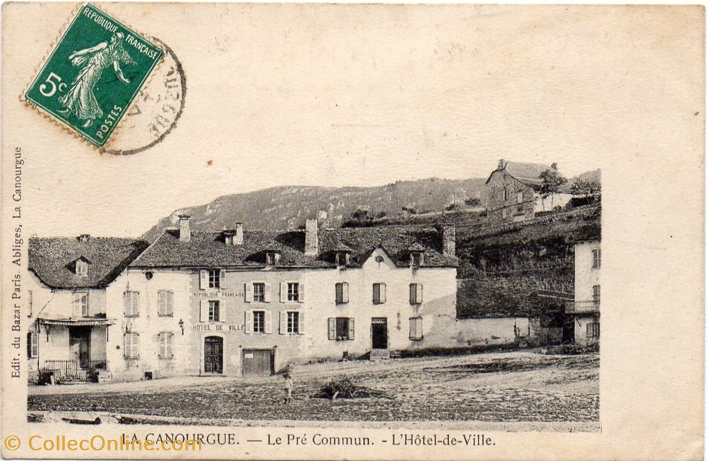 cartes postales europe france c03 le pre commun hotel de ville