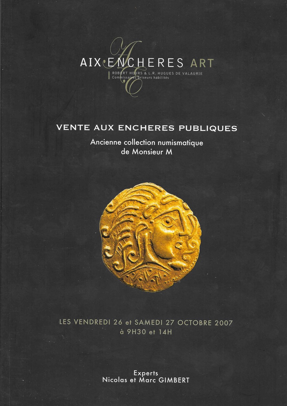 2007 - Vente, collection Monsieur M monnaies livres ouvrages ventes 2007 vente collection monsieur m