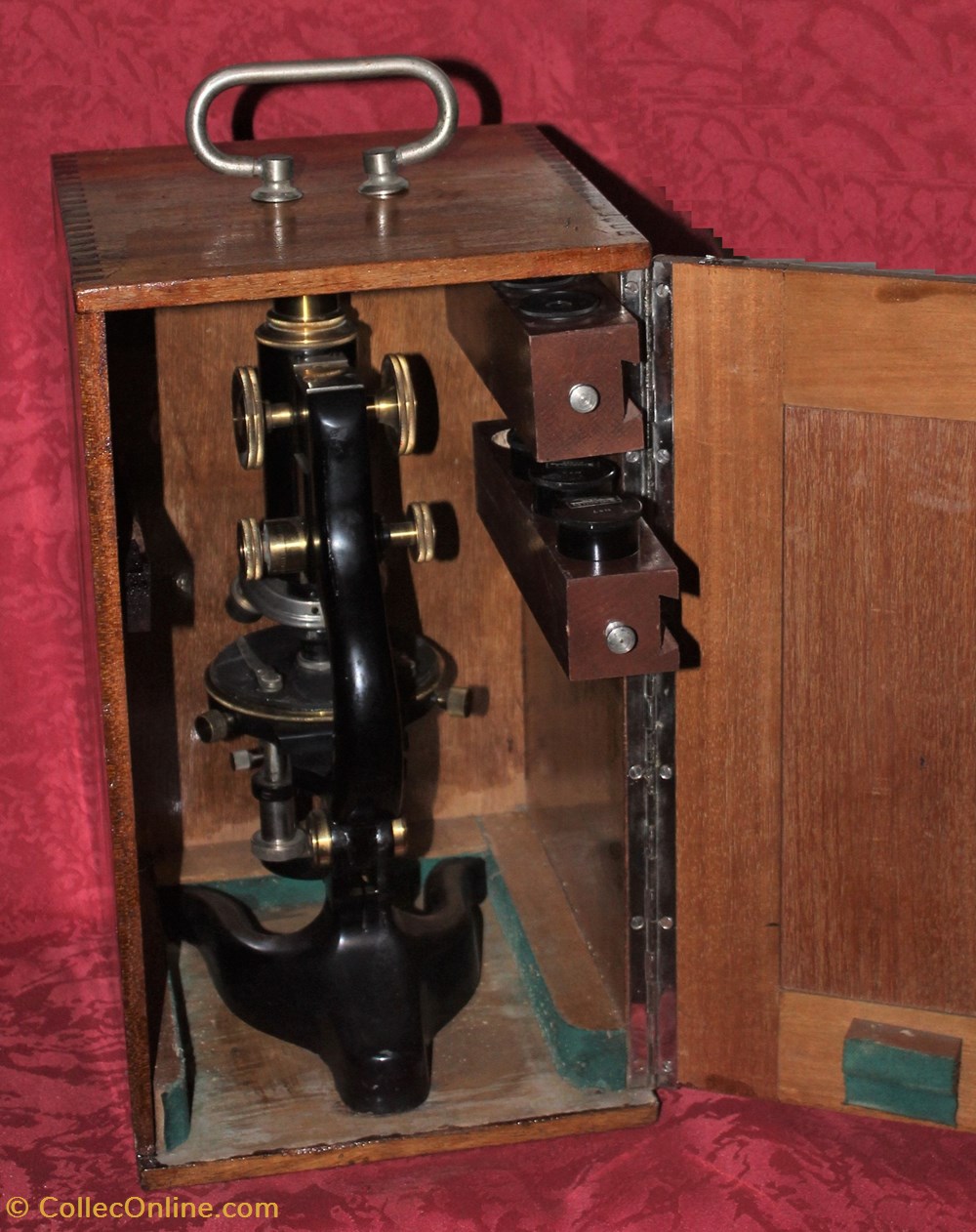 Microscope Lemardeley, Paris science pharmacie microscope lemardeley paris