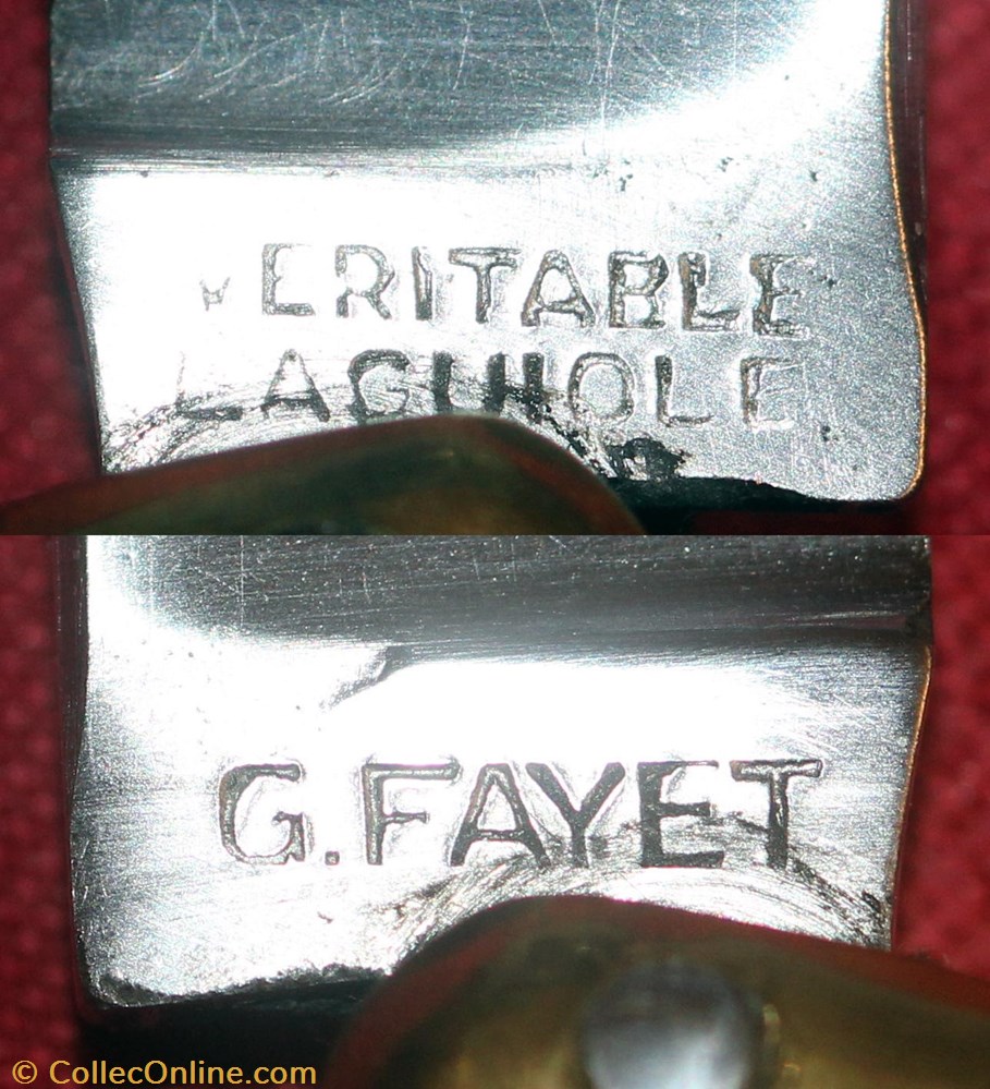 Laguiole Sauzède/Fayet 5 couteaux regionaux laguiole sauzede fayet