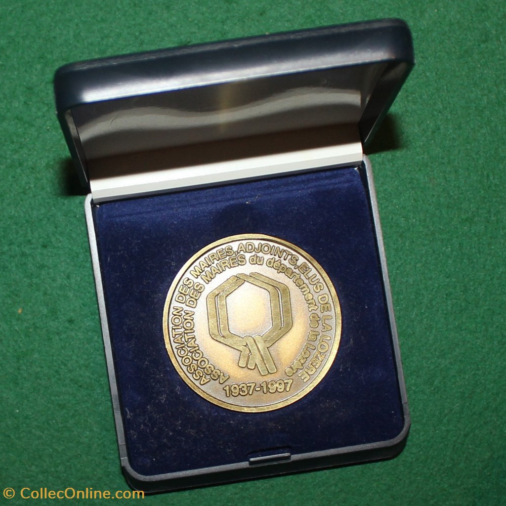 medailles france touristiques medaille lozere 1997