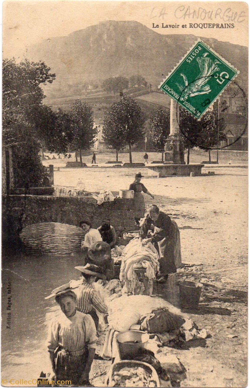 C08 - Le Lavoir et Roqueprains cartes postales europe france c08 le lavoir et roqueprains