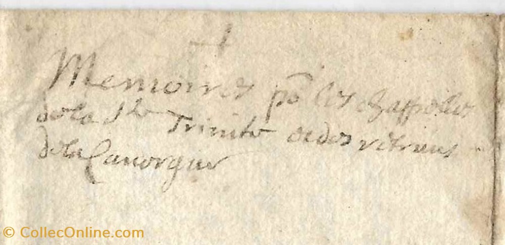 documents anciens autres 1466 1482 1528 copie concerne la chapelle de la trinite de eglise de la canourgue