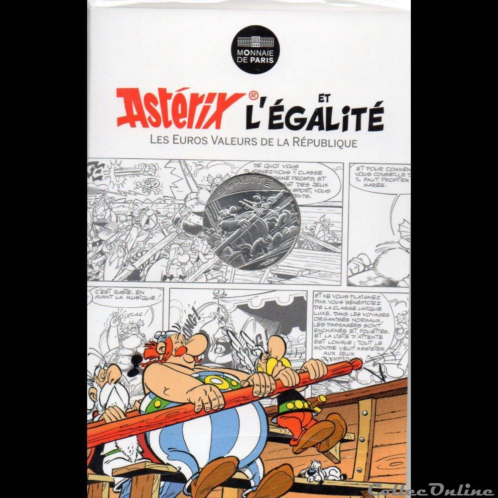 2015 - 10 euro Astérix - Egalité monnaie france 2015 10 euro asterix egalite