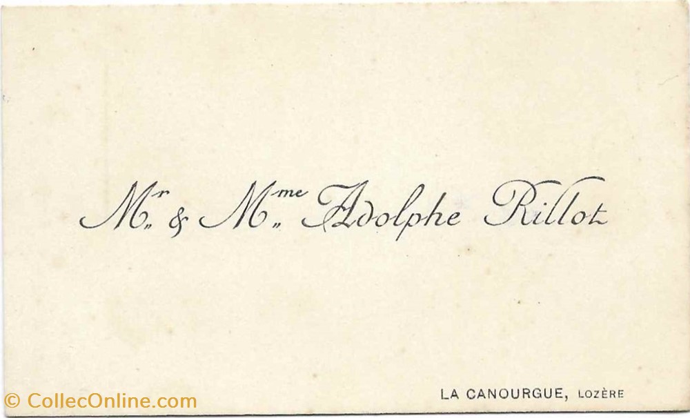 Rillot Adolphe (1900) documents anciens factures commerciaux rillot adolphe 1900