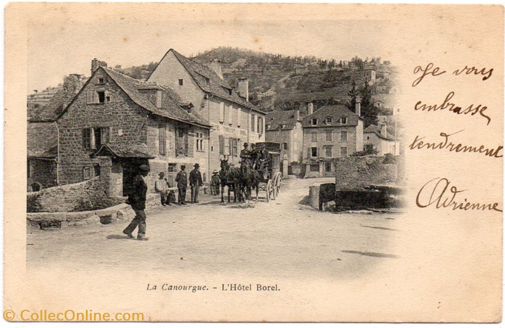 cartes postales europe france c02 hotel borel