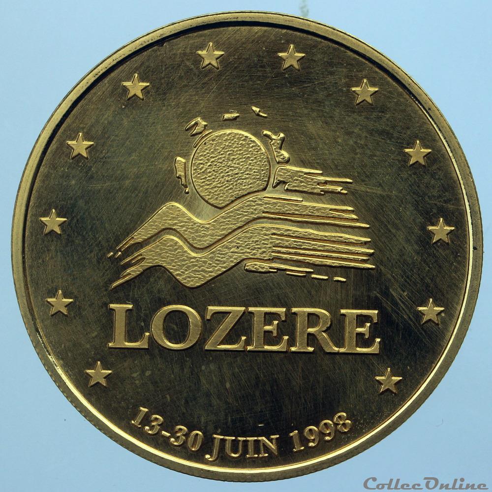 monnaie france 450 euro de lozere