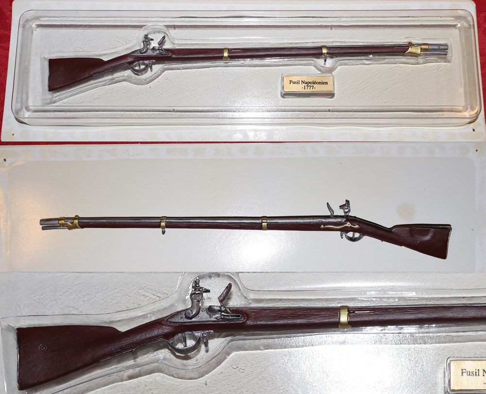 Miniature du fusil modèle 1777 figurines historique divers miniature du fusil modele 1777