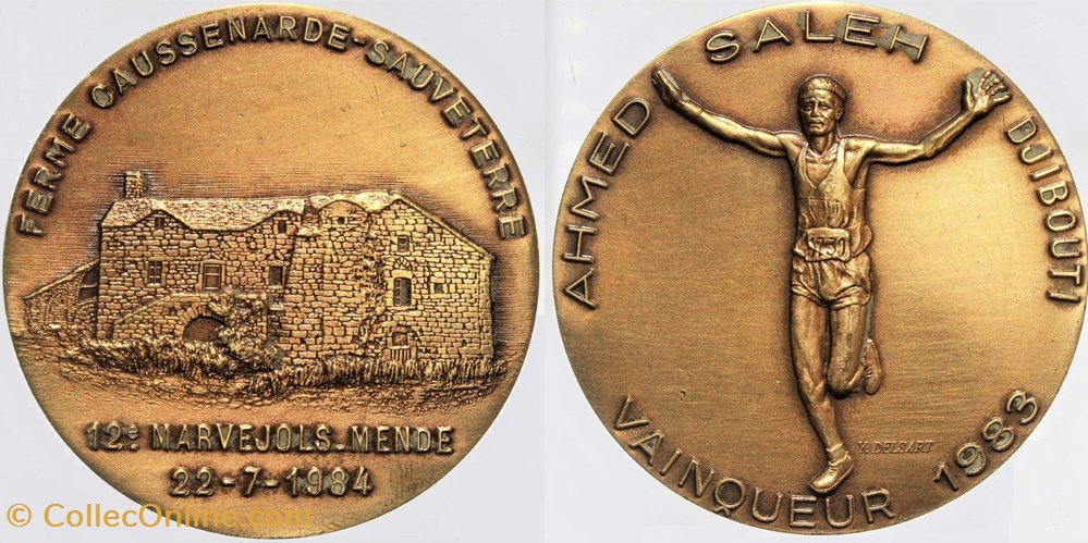 medailles france 1984 marvejols mende