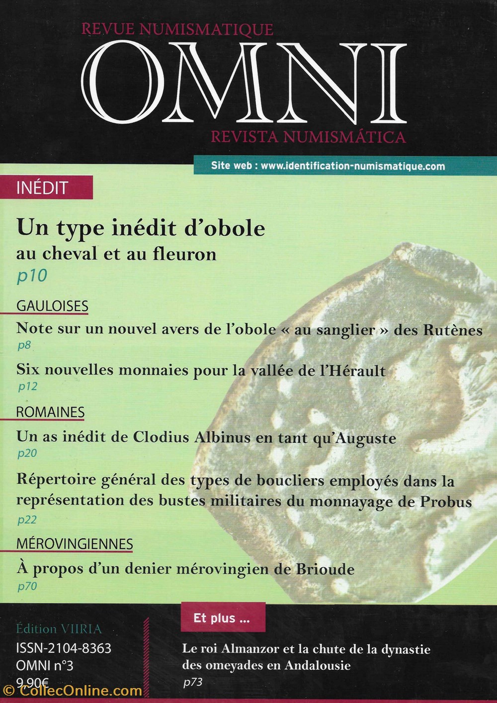 2011 - OMNI Revue Numismatique monnaies livres ouvrages 2011 omni revue numismatique